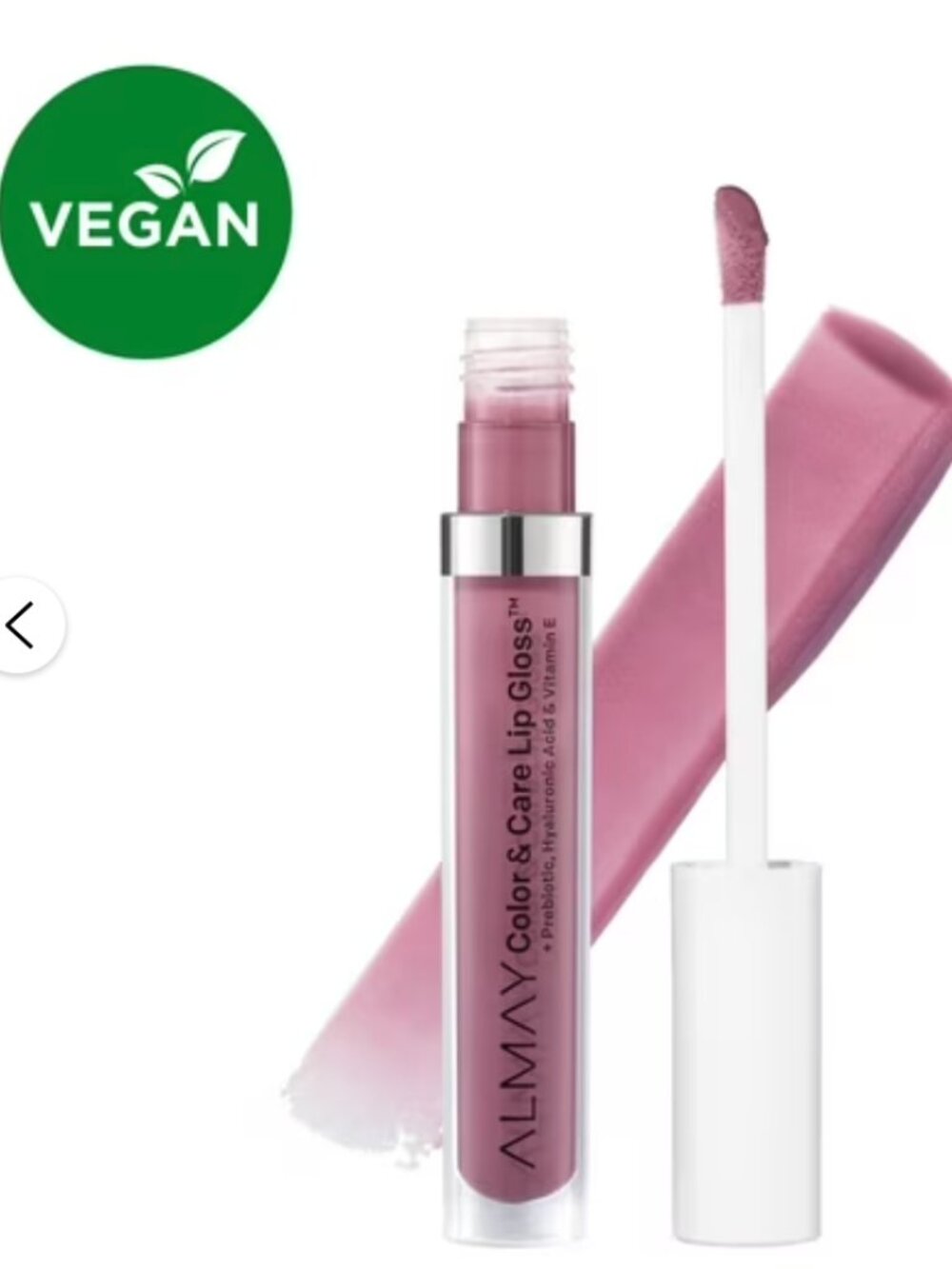 Almay Color & Care Lip Gloss in shade 600 Lunar Blush